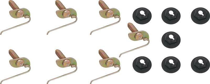1967 Plymouth Barracuda Trunk Lid Molding 14 piece Hardware Set | eBay