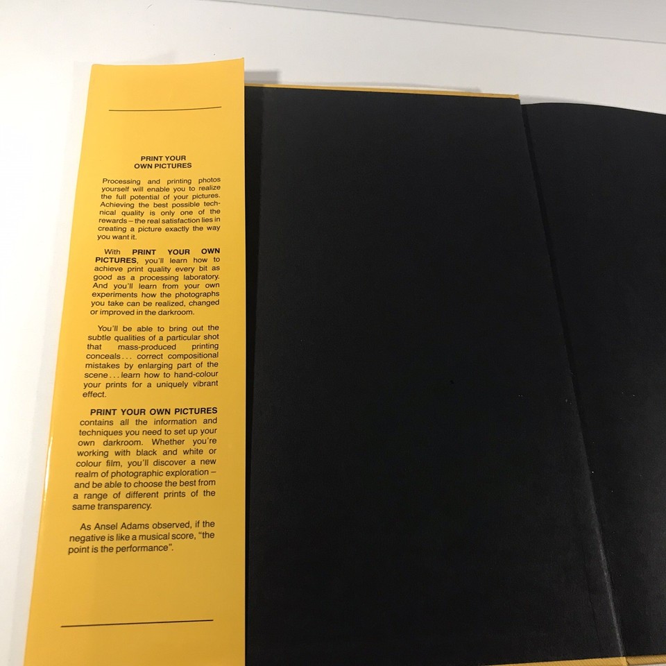 The Kodak Encyclopaedia Of Creative Photography Print Your Own