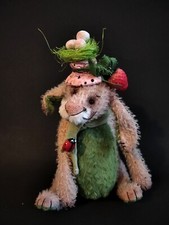 Teddy Rabbit Fragola Teddy OOAK di Voitenko Ucraina