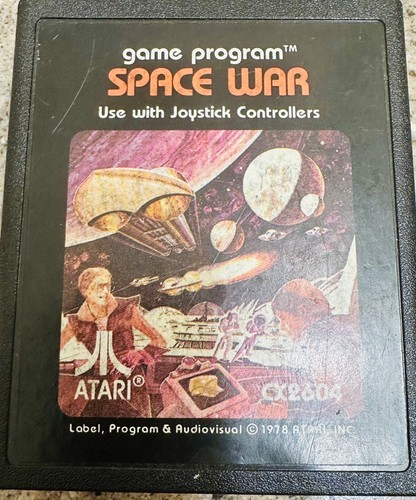 VINTAGE/TESTED-Lot 10 '80s Atari Games~game program-PacMan Space War Asteroids + - Picture 6 of 24
