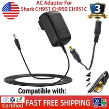 AC Adapter For Shark CH951 CH950 CH951C Cordless Vacuum Cleaner Battery Charger
