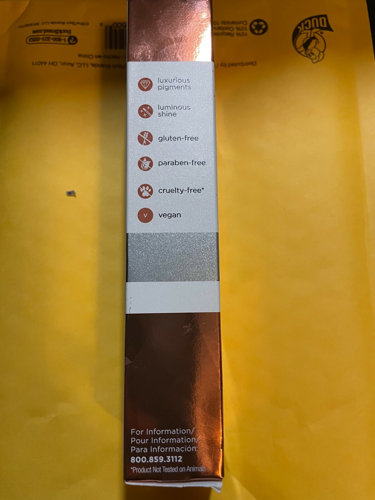 Hair color, creme intensive shine, permanent, BY: ION, ROSE GOLD (tube) new