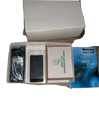 Mercury one2one Microtac Vintage Motorola M400 telefon komórkowy Nowy - Zdjęcie 3 z 11