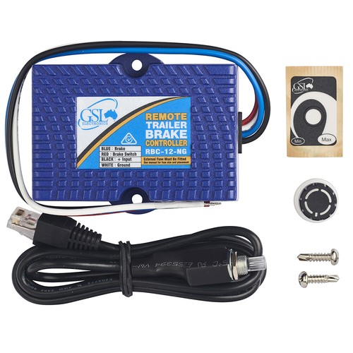 GSL Electronics Electric Brake Controller Kit - 12V Remote Head for Trailer - Picture 3 of 5