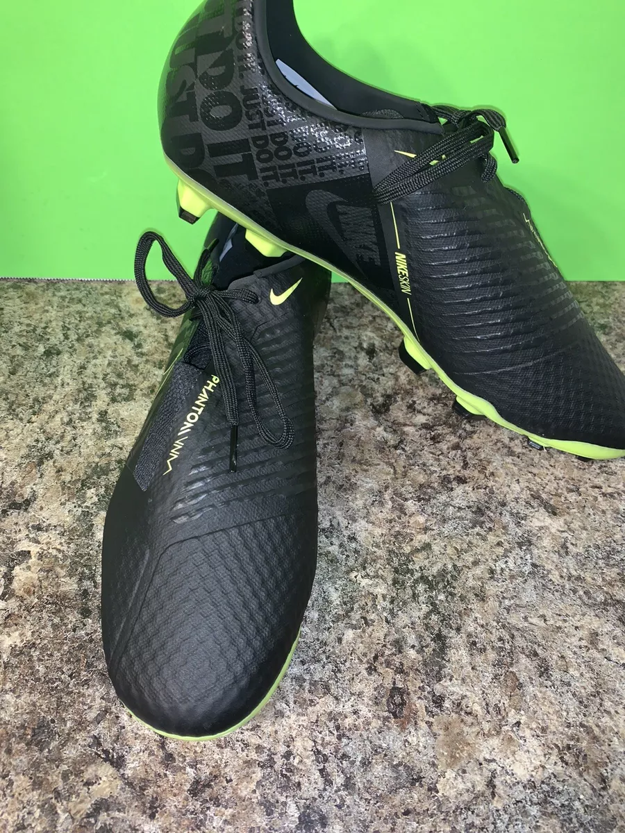tenis de futbol nike phantom venom academy fg - negro