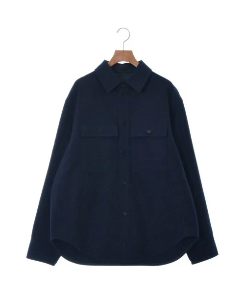 JIL SANDER + Casual Shirt Navy 44(Approx. S) 2200314479020 | eBay