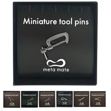 CASTEM meta mate Miniature Tool Pins C-clamp and Others Total 7 Types JAPAN NEW