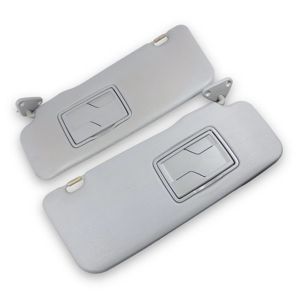 Juego de parasol gris para conductor pasajero Mitsubishi Outlander 2003-2006 Foto 3 de 4