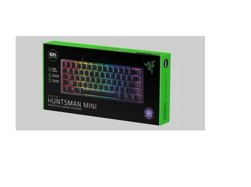 Razer - Huntsman Mini 60% Wired Optical Linear Switch Gaming Keyboard with Ch...