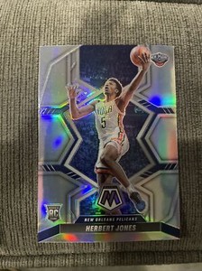 Herbert Jones 2021-22 Panini Mosaic Silver Prizm Rookie RC #231 Pelicans