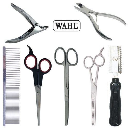 Wahl Pet Grooming Curved Thinning Scissors Guillotine Clipper Dog Puppy