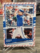 2020 Donruss Baseball One Hundred Parallel #122 Cavan Biggio /100