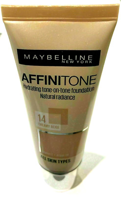 Maybelline Affinitone Foundation 30ml - 14 Creamy Beige