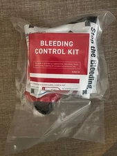 Individual Vacuum Sealed Bleed Control Kit w/ Tourniquet, Trauma Dressing