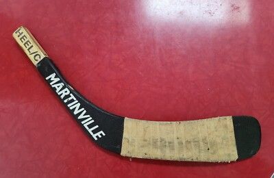 Rare Early 1990s Martinville Pro Glass Hockey Stick Blade, Adult Right Used Nice
