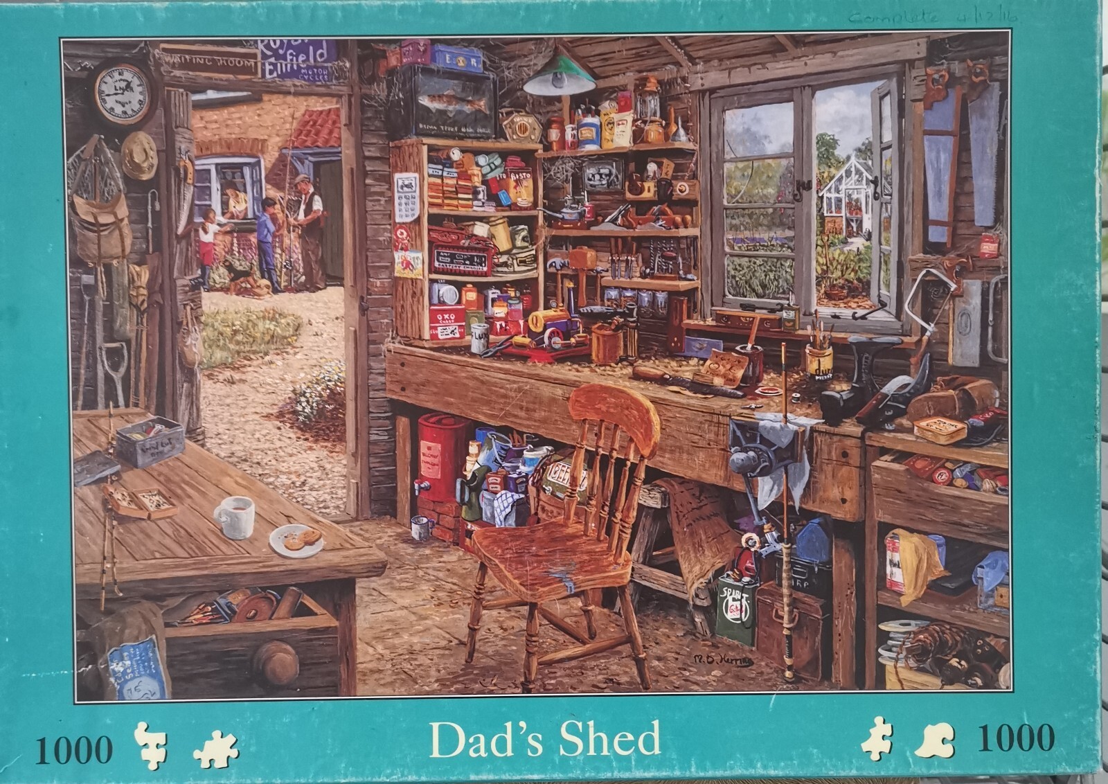 Dad's Shed Michael Herring Jigsaw Puzzle (1000 Piece) House Of