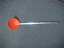 NEW ice Fishing Skimmer Flexible SCOOPER  scoop PLASTIC ALUMINUM 5" 16" for jigs