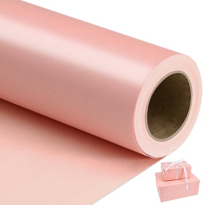 Pink Matte Wrapping PaperSolid Color Pearly-Lustre PaperGift Wrapping PaperPe...