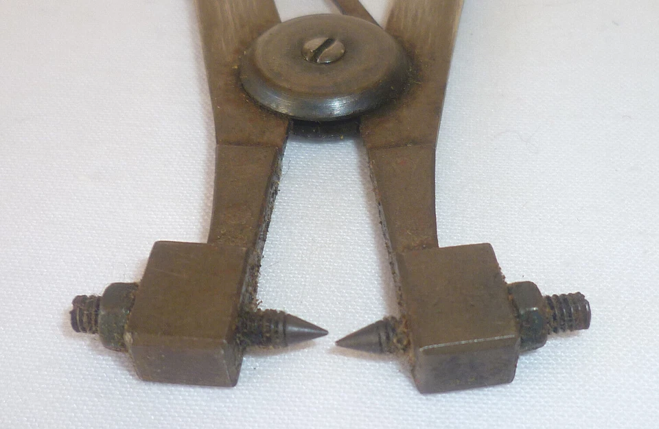 INSTRUMENT DE MESURE ANCIEN CALIBRE D'ÉPAISSEUR - Photo 3/4