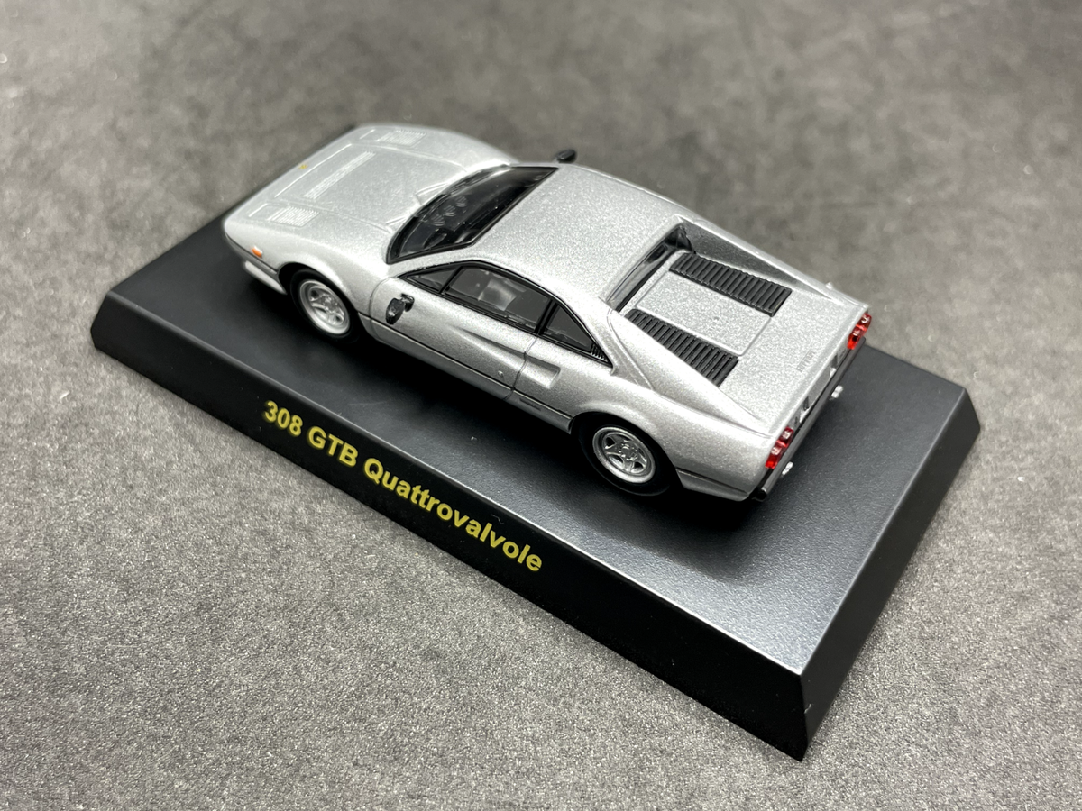 京商 Ferrari 308 Quatlo Valvole Kyosho 1/64 FERRARI 308 GTB QUATTROVALVOLE RED diecast car