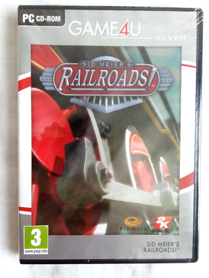 Sid Meiers Railroads! (PC-CD, 2006), ENG, brand new, sealed, read description