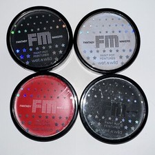 Wet N Wild Paint Pot Peintures Black White Red 0.22 OZ Factory Sealed--lot Of 4