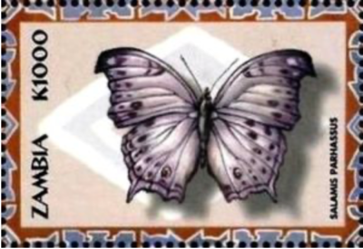 Zambia #Mi1119 MNH 2000 Butterflies Forest Mother Pearl [863e] | eBay