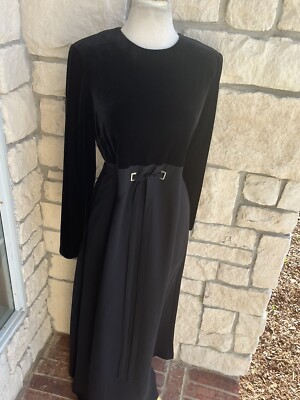 chinese dress ladies Black Maxi Dress With Belt