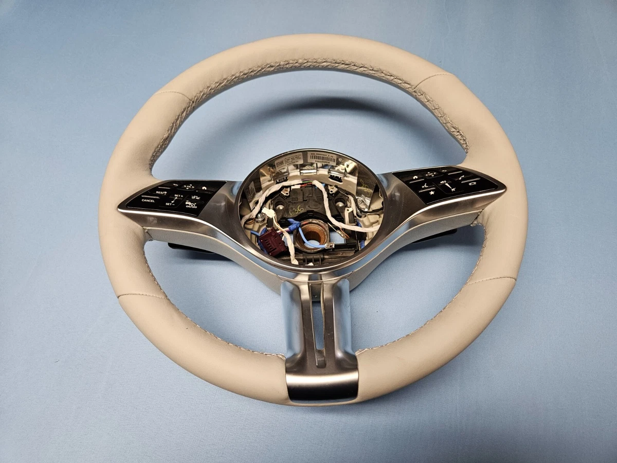 23-24 MERCEDES EQE SUV X294 DRIVER STEERING WHEEL W/ SWITCHES 