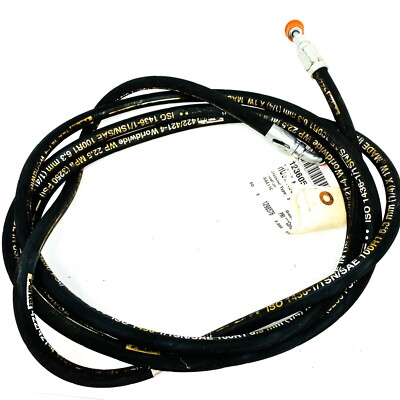Flexible Hydraulique Parker 12 Pieds Avec Raccords 1/4" - 37° - Pression Max 3250 Psi - Réf Pierce 1236059-0146 - Neuf USA