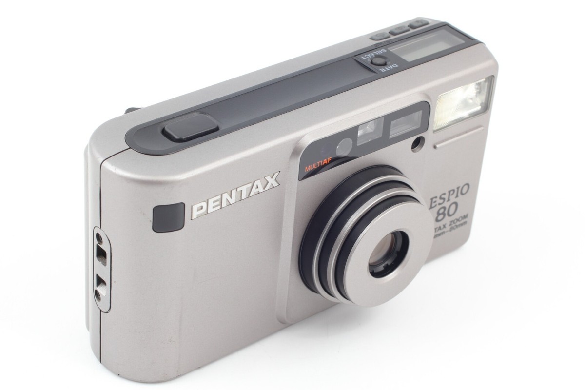 💥Near MINT w/Strap] PENTAX ESPIO 80 Point & Shoot Film