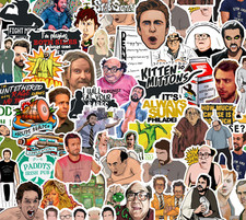 25/50 Always Sunny in Philadelphia Sticker Pack - Waterproof Vinyl - Dennis Dee
