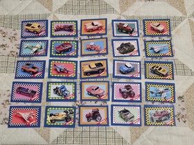 Lot Of Micro Machines And Accessories Micro Express New And Old Vehicles & Cards