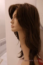 ANGELICA Wig #1625 designed by Noriko for Rene of Paris, Medium Brown**