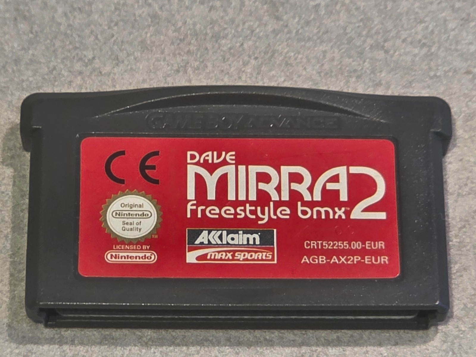 DAVE MIRRA FREESTYLE BMX 2 NINTENDO GAMEBOY GAME BOY ADVANCE GBA