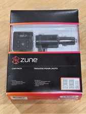 Microsoft Zune Car Pack V2 FM Radio Transmitter Charger For All Zune Players NEW