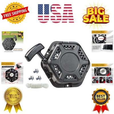 #ad #ad Pull Start Recoil Starter Assembly Compatible with Champion 196cc 208cc 224cc... $53.99