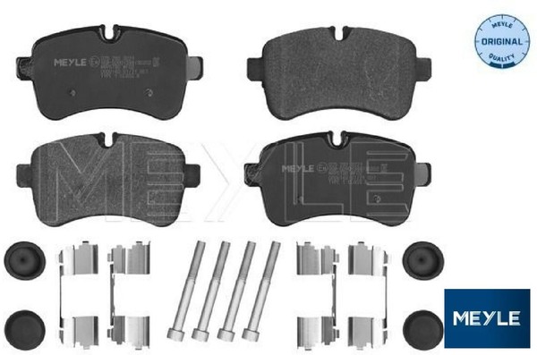 Meyle 0252923221 Bremsbelagsatz FüR Scheibenbremse Bremsbelagsatz FüR Iveco-image