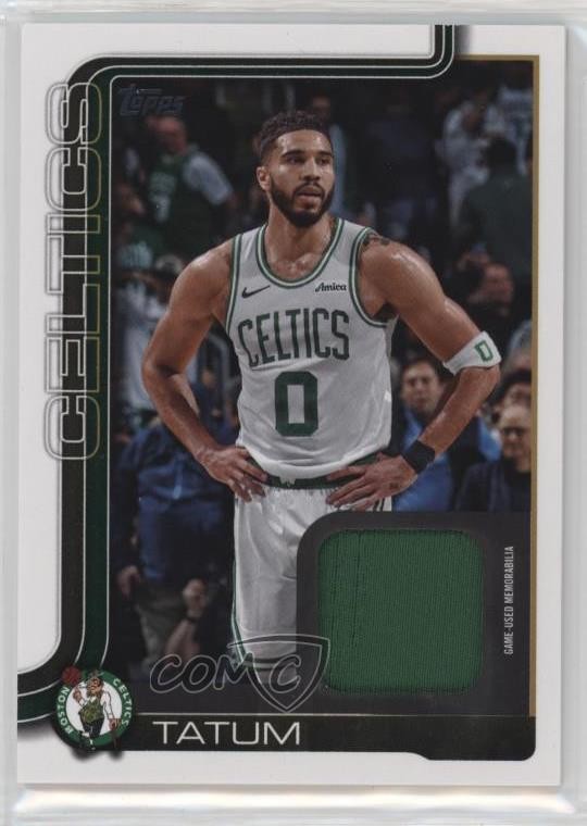 2025-26 Topps Flagship Real One Relics Jayson Tatum #FRO-JT 0n5k
