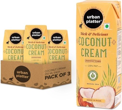 Unsweetened Coconut Cre | Thi & Crey Texture | Dairy