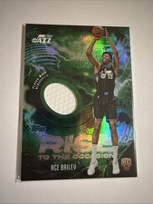 Ace Bailey /99 Green Relic RC  2025 Topps Rise to the Occasion 🔥Player Worn🔥
