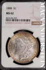 1888 Morgan Dollar-NGC MS 62 Brilliant Uncirculated #SLM520