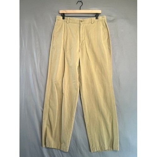 Tommy Bahama Mens Khaki Chino Pants 34 Tencel Cotton Blend Straight Leg Tan