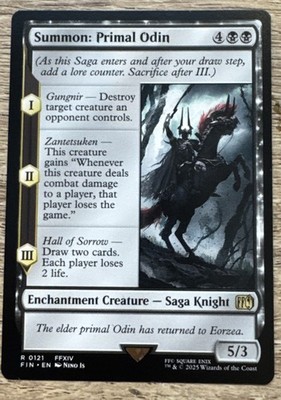 Mtg - Summon: Primal Odin