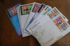 GB Collection of 16 Different MACHIN BOOKLET PANE First Day Covers FDCS