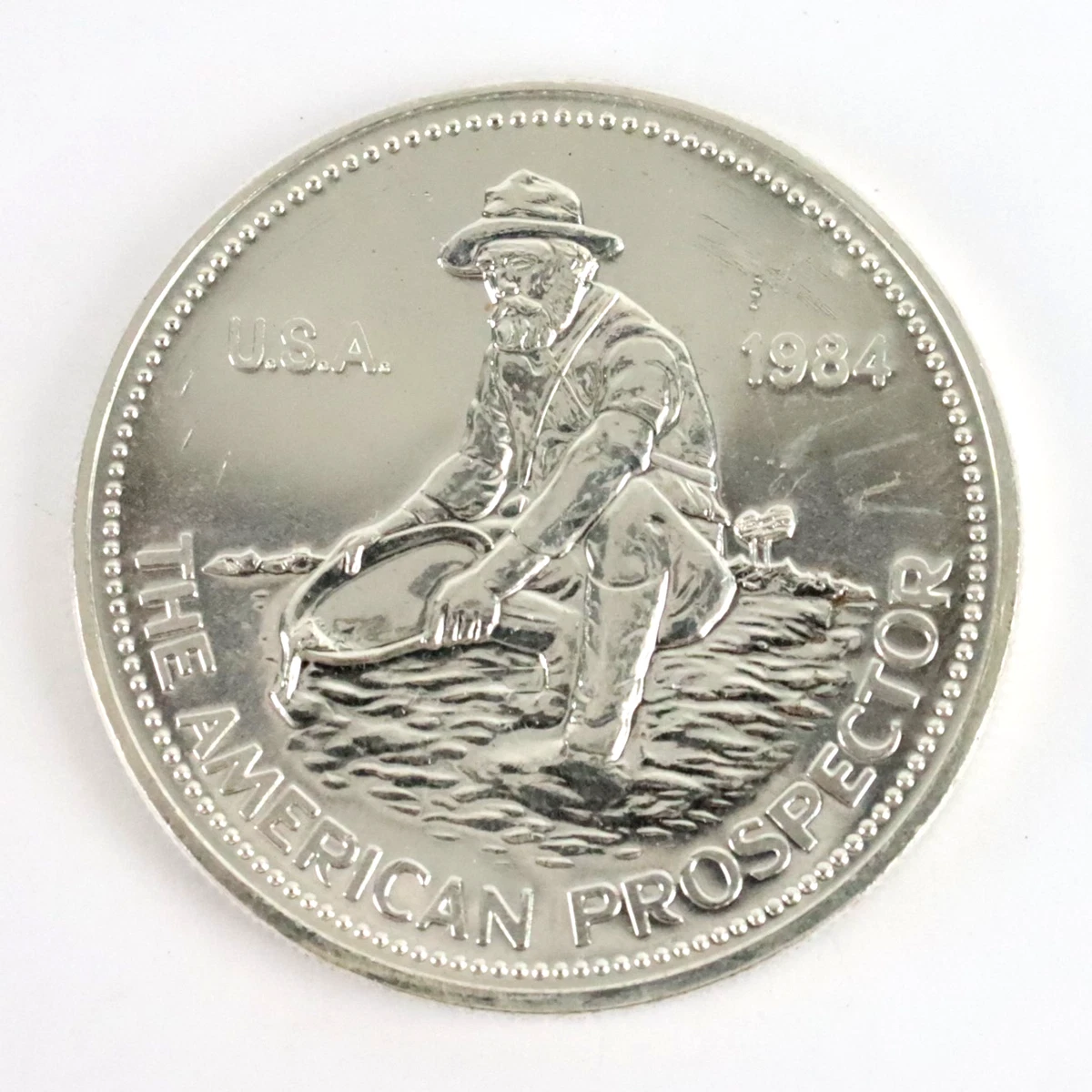 1 Oz Engelhard Prospector Silver Round for sale | eBay