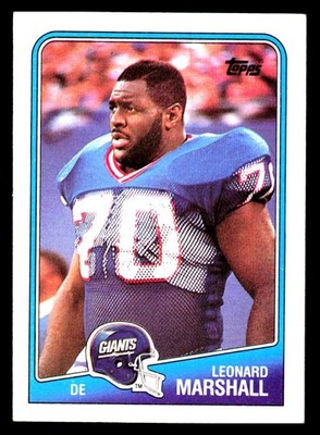 1988 Topps #281 Leonard Marshall New York Giants