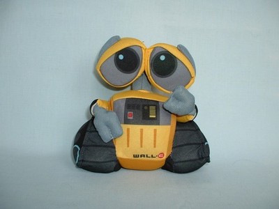 WALL-E DER ROBOTER sprechend 6 Zoll kuschelweiches Plüschtier (DISNEY/PIXAR/THINKWAY TOYS)