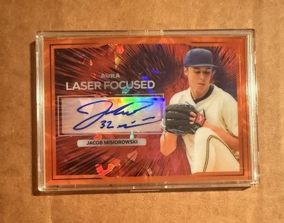 ⚾️ 2026 Pulse Aura Jacob Misiorowski Laser Focused Crystal Auto /49 | eBay