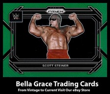 2023 Panini Prizm WWE Scott Steiner #48 WWF Legends Green